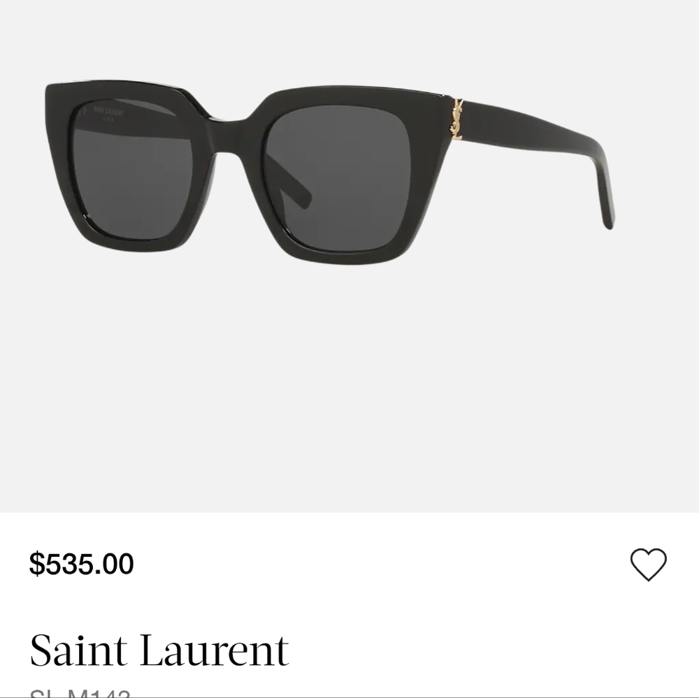 NWT Authentic Yves Saint Laurent Sunglasses